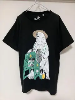 go slow caravan かき氷クマ BIG TEE Tシャツ サイズ4