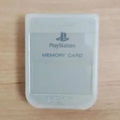 PlayStation　MEMORY　CARD