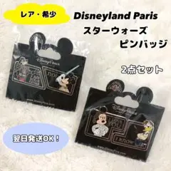 【希少】ディズニーランドパリ　ピンバッジ　セット　スターウォーズ