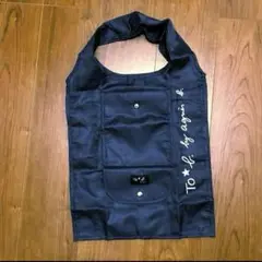 未使用新品 折り畳み アニエスベー apnesb エコバッグ ネイビー 紺色