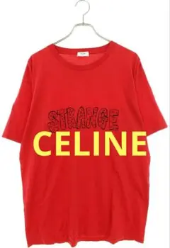 【国内正規品】セリーヌバイエディスリマン STRANGEプリントTシャツ メンズ