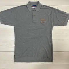 Champion ポロシャツ グレー S