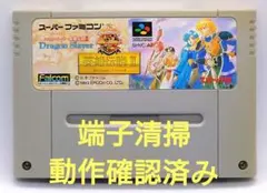 【動作確認済み】SFC レトロゲーム　ドラゴンスレイヤー英雄伝説2 ヤケ有り