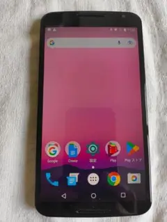 Nexus 6 ブルー 約6インチ スマートフォン