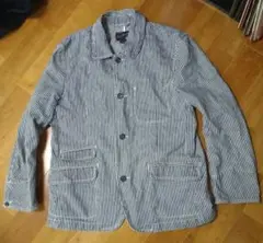 GAP　ギャップ　ヒッコリー　ストライプ　ジャケット