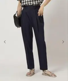 green label relaxing キチントボトムスタックスリムパンツ