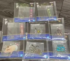 一番くじ　モンスターハンター　E賞 アクリルチャームコレクション　8種セット