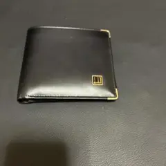 ダンヒル レザー 二つ折り 財布 ウォレット 札入れ 小銭入れ 紳士