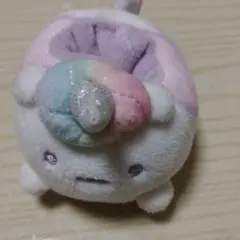 すみっこぐらし　たぴユニコーンのマスコットぬいぐるみ