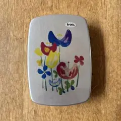 ヤマト 昭和レトロ アルミ お弁当箱 お花柄 ビンテージ　当時物