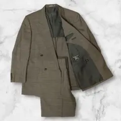 Burberry バーバリー　グレー　ヴィンテージビジネススーツAB6