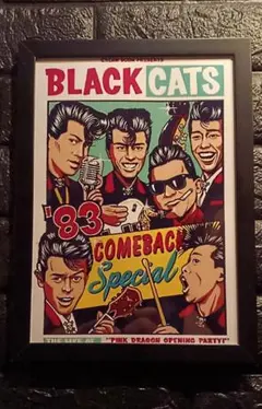 BLACK CATS　ブラックキャッツ　ポスター　レア　処分品 Yahoo!オークション -「ブラックキャッツポスター」の落札相場