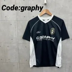 Code:graphy コードグラフィー スポーツTシャツ ネイビー メンズ S