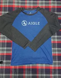 AIGLE【フランス】ラグランロングTシャツ