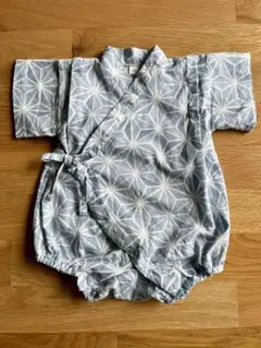星形模様 甚平 70cm
