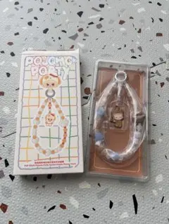 POPMART POPBEAN パジャマパーティ モバイルフォンチャームKUBO