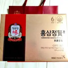正官庄 紅參精 賢 高麗人参エキス120gx2 + ショッピングバッグ