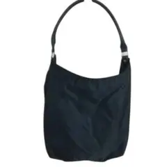 Lapaz Blancaラパスブランカ ナイロンワンショルダーバッグ 本革 美品