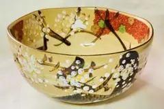 ⭐️匿名発送⭐️箱あり 古川 利男 作 雲錦 菓子鉢 清水焼 ⭐️匿名発送⭐️箱あり 古川 利男 作 雲錦 菓子鉢 清水焼