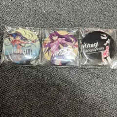 物語シリーズ　缶バッジセット　戦場ヶ原ひたぎ