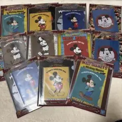 一番くじ ディズニー ファンタジア ミッキー G賞クリアファイルセット 11枚