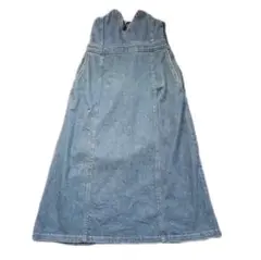【IENA】イエナ デニム ジャンパースカート サロペット 古着 M