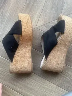 En Puntoサンダル M 黒