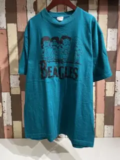 ピーナッツ パロディ BEAGLES Tシャツ GRN M