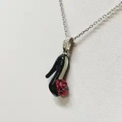 ジャスティンデイビス Nancy Necklace ハイヒール 薔薇 ネックレス