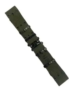 米軍ベトナム戦争本物M1956コットン横織ピストルベルト Mサイズ希少品 US(米軍) NAM戦 M56ピストルベルト/横織/実物・極上