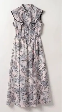allureville スターフィッシュプリントトリムワンピース　サイズ2