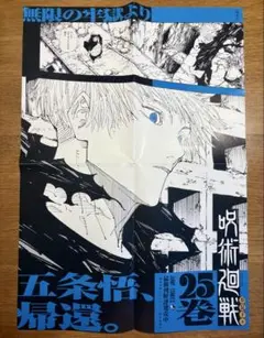 呪術廻戦 25巻 ポスター 非売品 グッズ セット まとめ売り