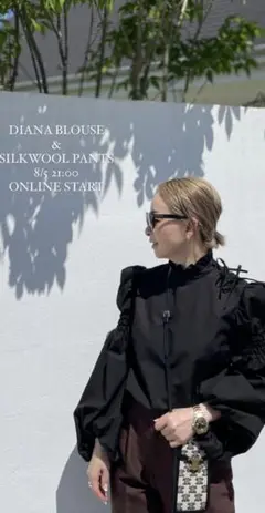 美品☆Girlish☆Dianaブラウス