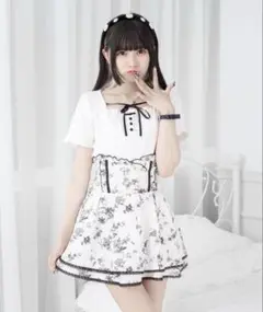 Palelfy ドーリーリボントップス