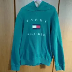 TOMMYHILFIGER　パーカー　140cm　グリーン　キッズ