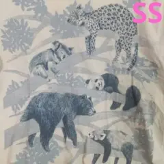 グラニフ 動物昼寝 Tシャツ　SSサイズ