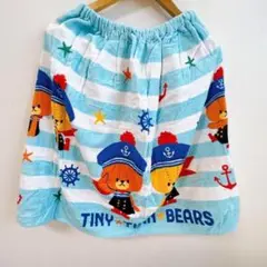【新品未使用】　水泳　プール　ラップタオル　海賊キャラクター スイムタオル