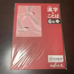 漢字とことば 6年下 四谷大塚 2024年度版