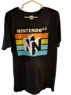 NINTENDO 64 任天堂 企業Tシャツ ブラック