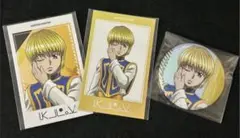 【新品：クラピカ】HUNTER×HUNTER カード/缶バッジ 3点セット