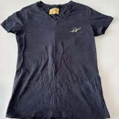 DRESS CAMP VネックTシャツ 黒