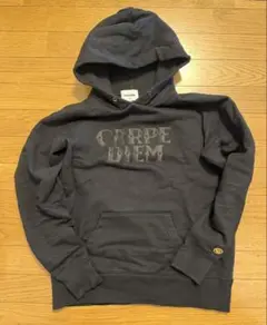 CARPEDIEM フード付きスウェット M ブラック