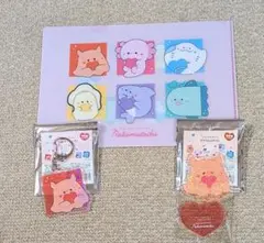 つぶらなひとみの仲間たちクリアファイル めんだこ アクスタ＆キーホルダーセット