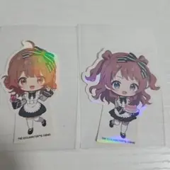学園アイドルマスター 学マス 花海咲季 佑芽 アニメイトカフェ ステッカーセット