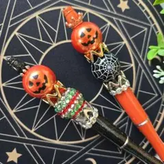 ハロウィンデザイン 2本セット ❤カスタムボールペン