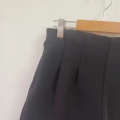 【GORGE】タックツイルショートパンツ ブラック　フリーサイズ 新品未使用