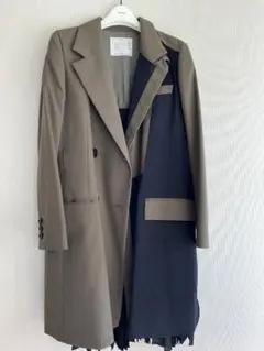 【美品】Sacai スプリングコート 2025年最新】sacai レディース トレンチコート・スプリング
