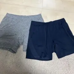 ユニクロ　ポリエステルショーツ 2枚セット