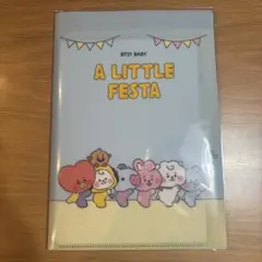 BT21 A LITTLE FESTA クリアファイル