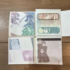 鬼滅の刃　無限城編　パタパタメモ帳　４点